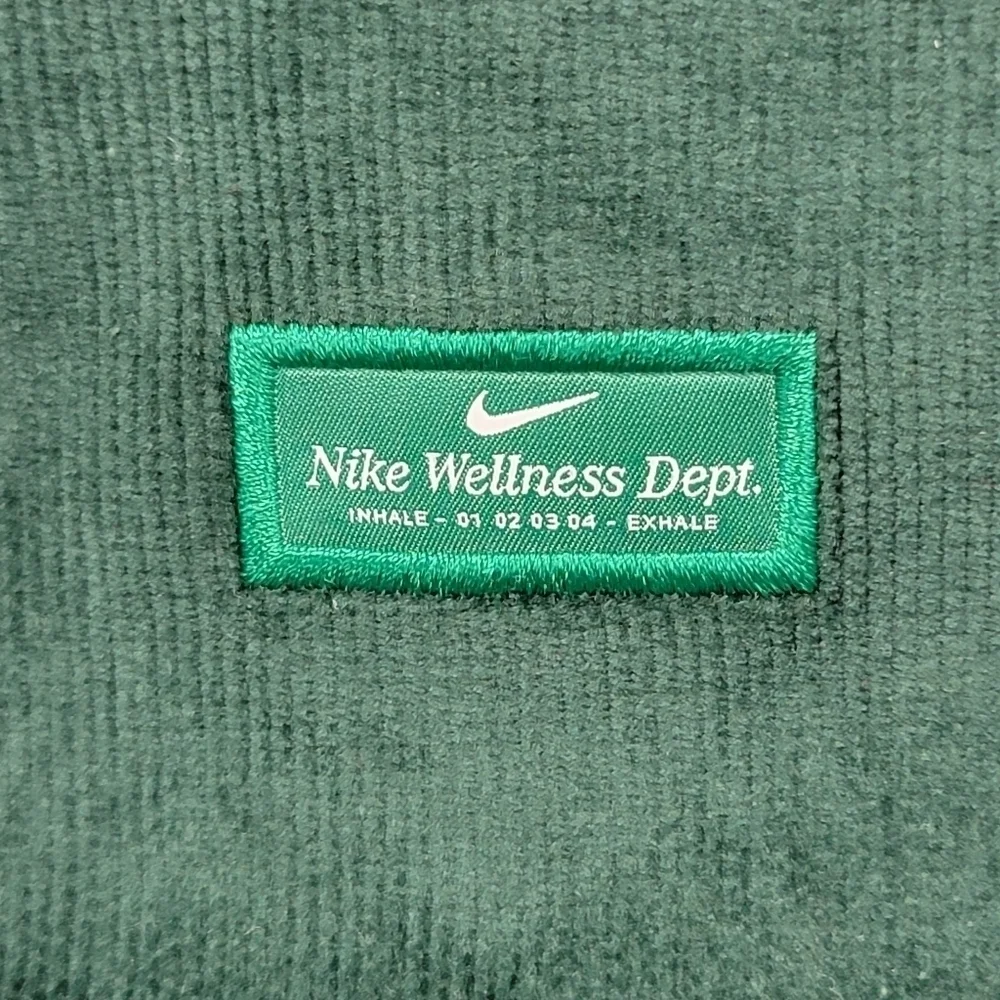 Nike Sport & Sanctuary Corduroy Jacket Men's Size Medium Green FB9972-397 New